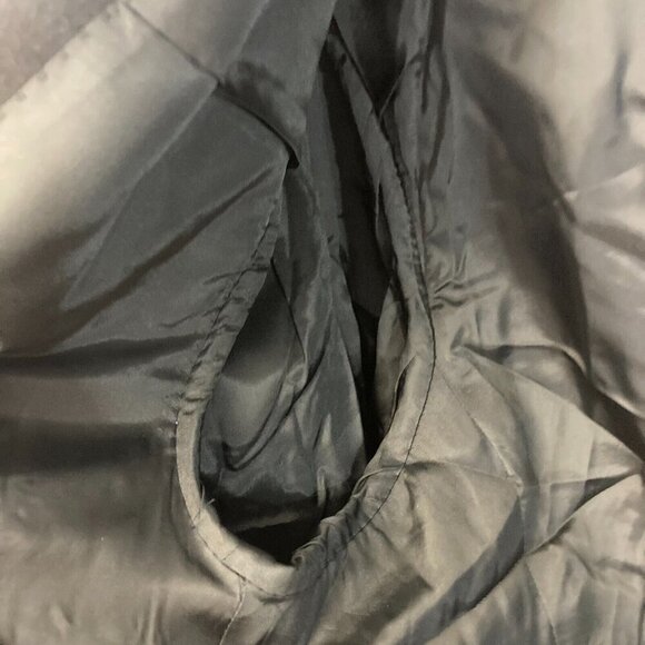 Hathaway Platinum 100% Cashmere Sports Coat Blazer Jacket Mens 46L Italy Black - Picture 12 of 14